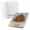 Big Dot of Happiness Party &#x27;Til You&#x27;re Pooped - Fill In Poop Emoji Party Invitations (8 count)
